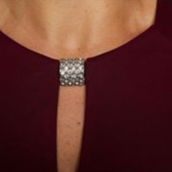 S12 Prom Dress DJ Jaz Sleeveless Evening Gown NEW w tags Size 12 Runs Small - Picture 3 of 4